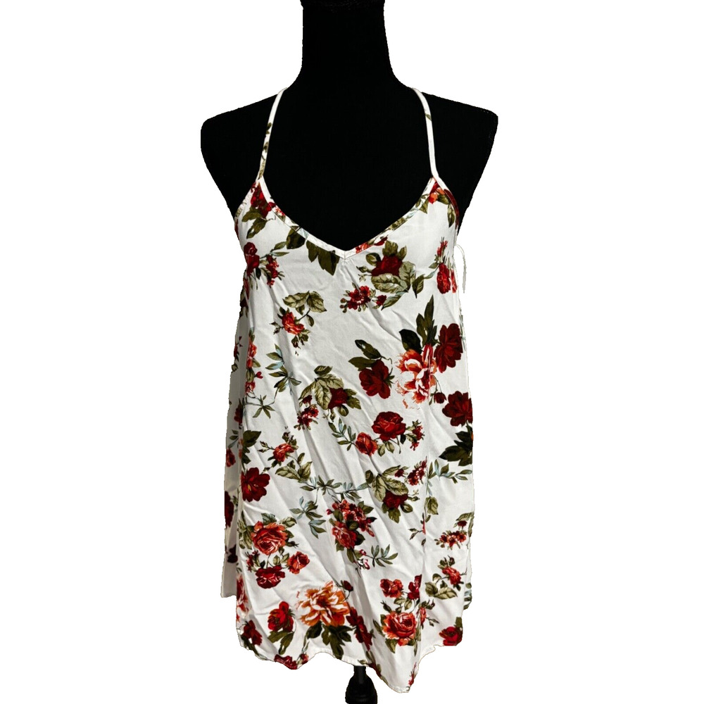 Ambiance Womens Slip Dress sz M Pink Floral Y2k Girly Fairy‎ 90s boho